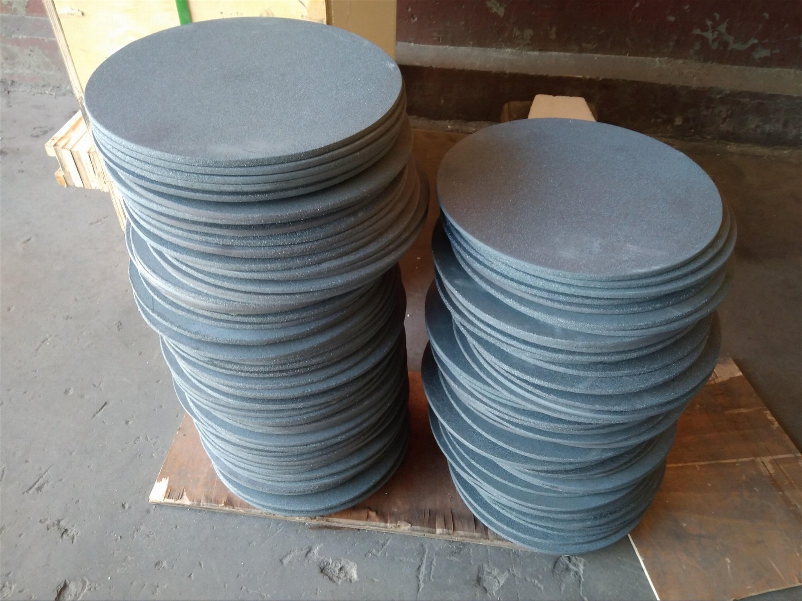 RSiC Round Plates, ReSiC shelves, recrystallized silicon carbide plates 2