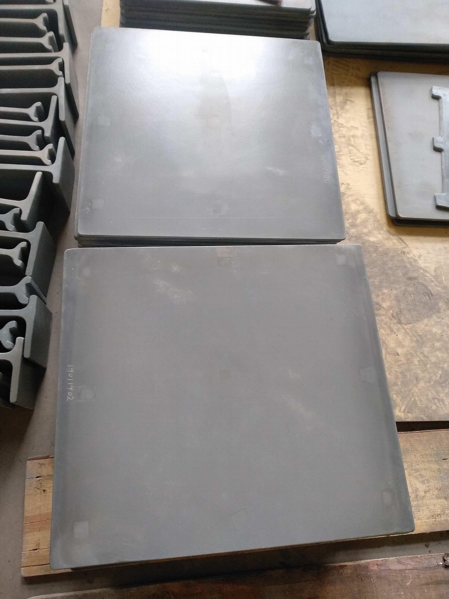 NSiC kiln shelves, nitride bonded silicon carbide plates, setters, SiC slabs 3