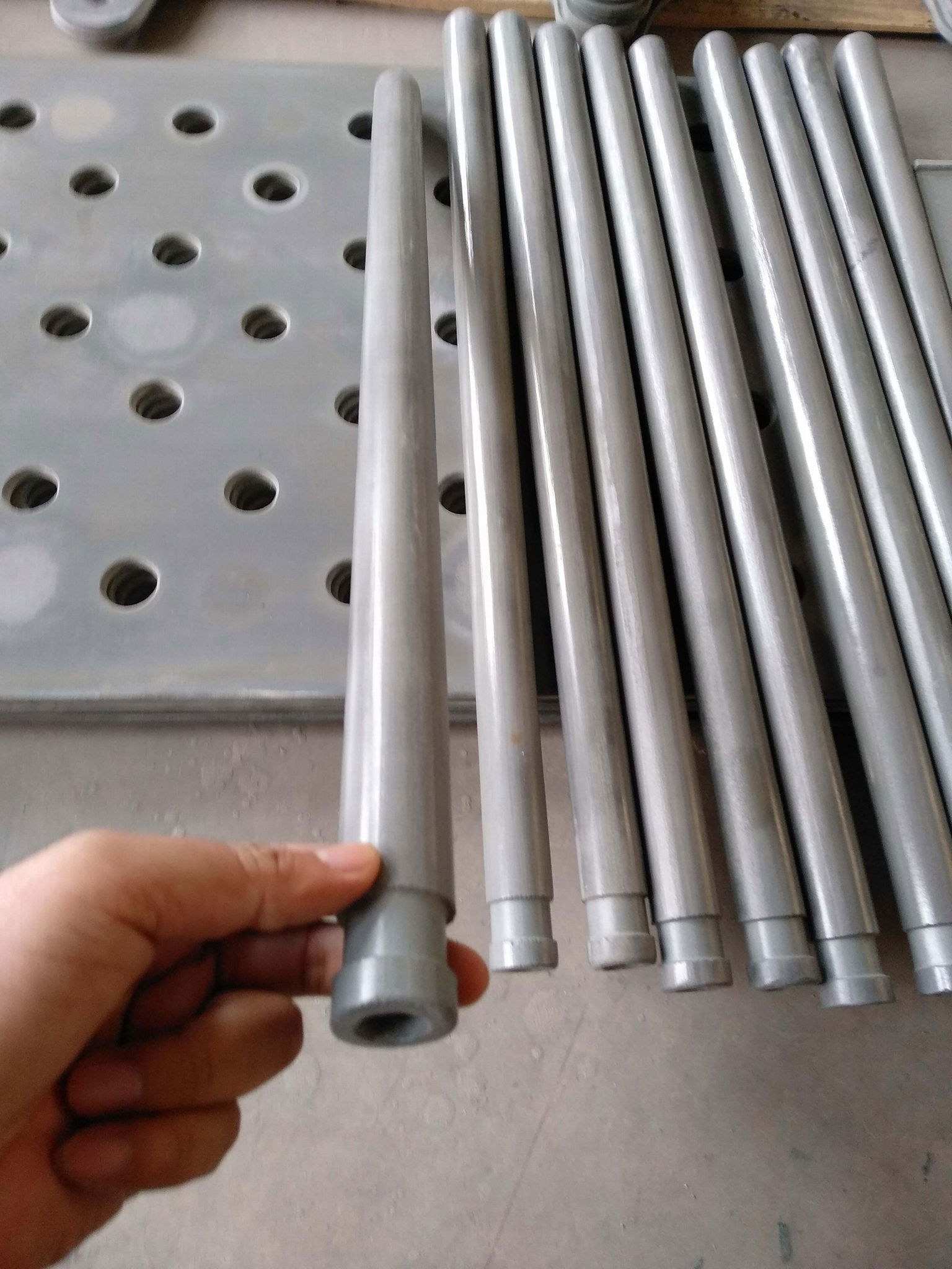 NSiC thermocouple protection tubes, NSiC protective pipes 2