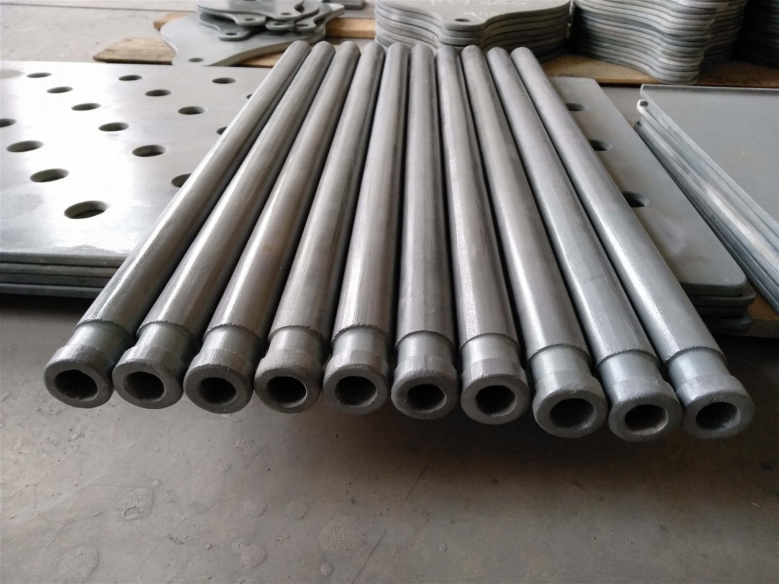 NSiC thermocouple protection tubes, NSiC protective pipes 5