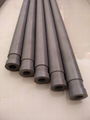 Si3N4 thermocouple protection tubes, sialon tubes, silicon nitride tubes