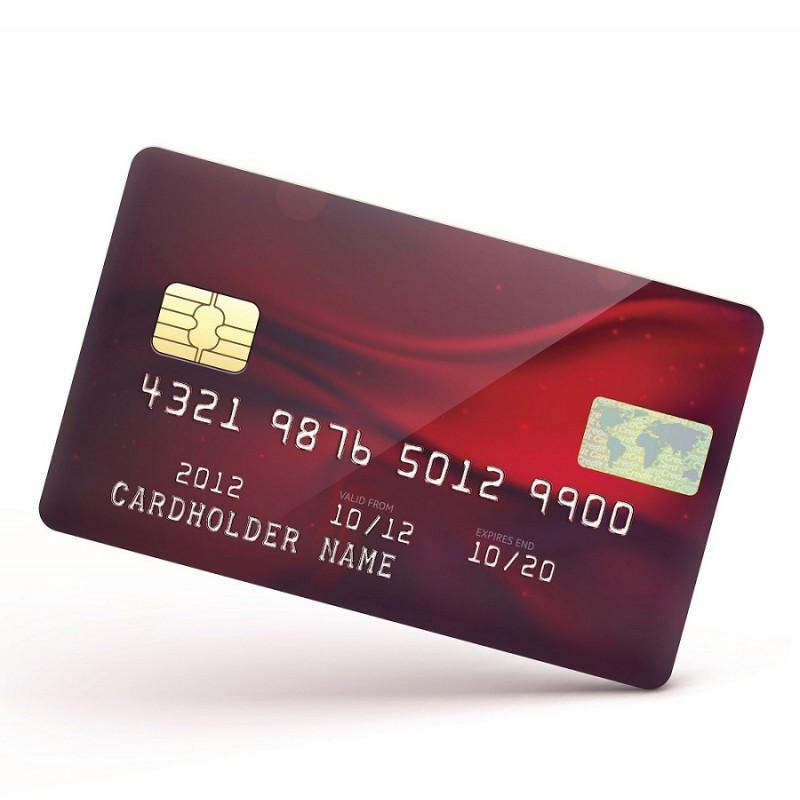 Bank card standard Golden 4442 5528 24C08 contact ic card