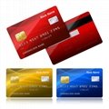 Bank card standard Golden 4442 5528 24C08 contact ic card