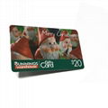 magnetic stripe card