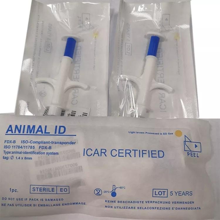 134.2Khz rfid Animal tag Microchip for animals RFID tag 2