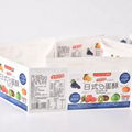 Printing label stickers food container labels private label food