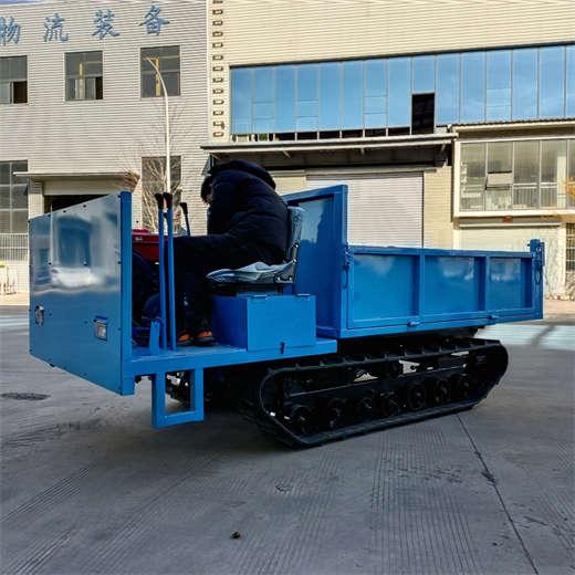 自走式建築履帶搬運車 小型履帶式翻斗車 2