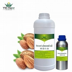 Supply bulk price pure natural sweet almond oi for skin care