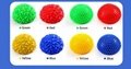 Hemispheres Spiky Massage Ball Stability Activity Games Toy Balance Pods 4