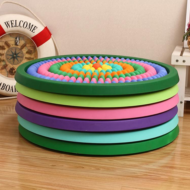 Kaiher Colorful Round Shape Sensory Play Path Cobblestone Shape Kids Sensory Toy 2