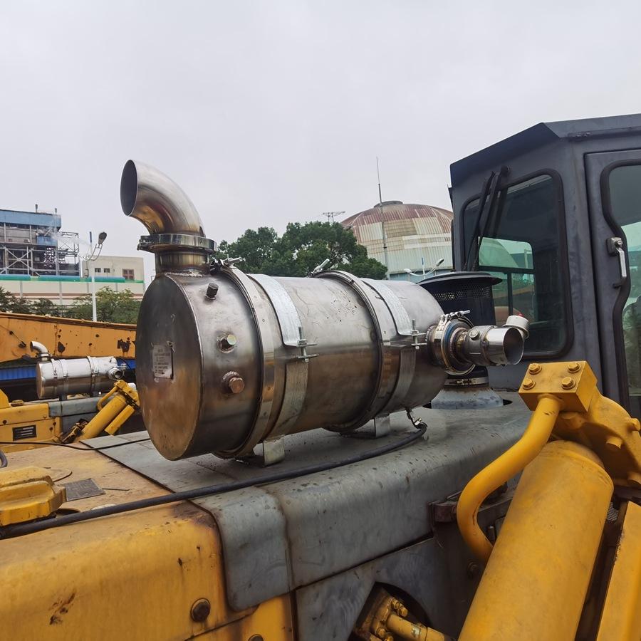 装载机尾气净化器,装载机冒黑烟净化器,尾气处理装置,尾气净化设备 3