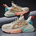 2022 New Design plus Size Breathable Flying Woven Sports Running Shoes Men Sneak