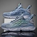 2022 New Design plus Size Breathable Flying Woven Sports Running Shoes Men Sneak 4