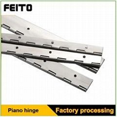 China Wholesale Stainless Steel Piano Hinges Stamping Parts Sheet Metal
