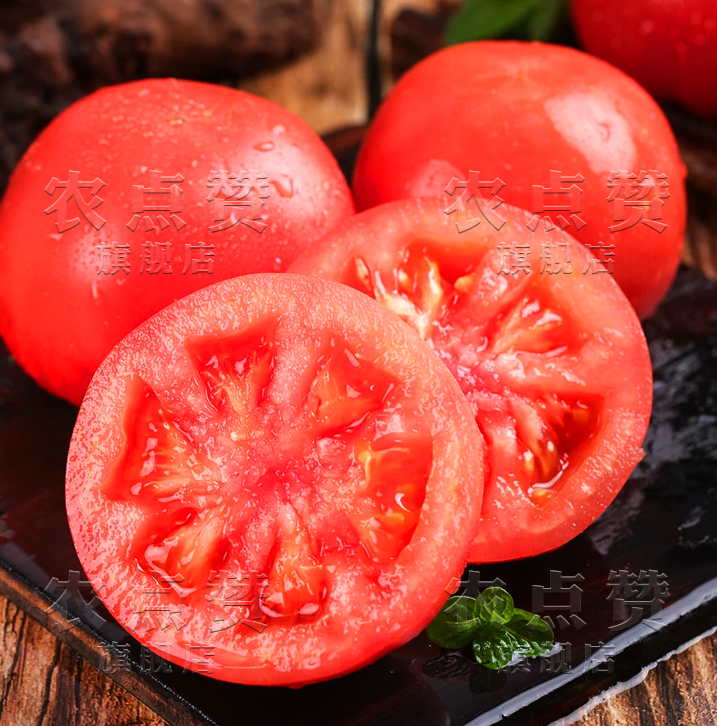 High Yield Indeterminate Growth Type Fruit Cracking Resistance Red Tomato Seeds 4