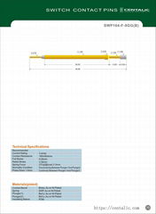 Switch Probe Test Pogo Pin SWP164 for Connection