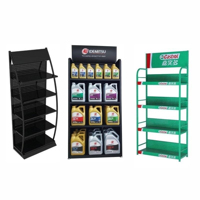 Car Motor Oil Lubricanting Oil Paint Oil Display Stand with Reasonable Price in  2