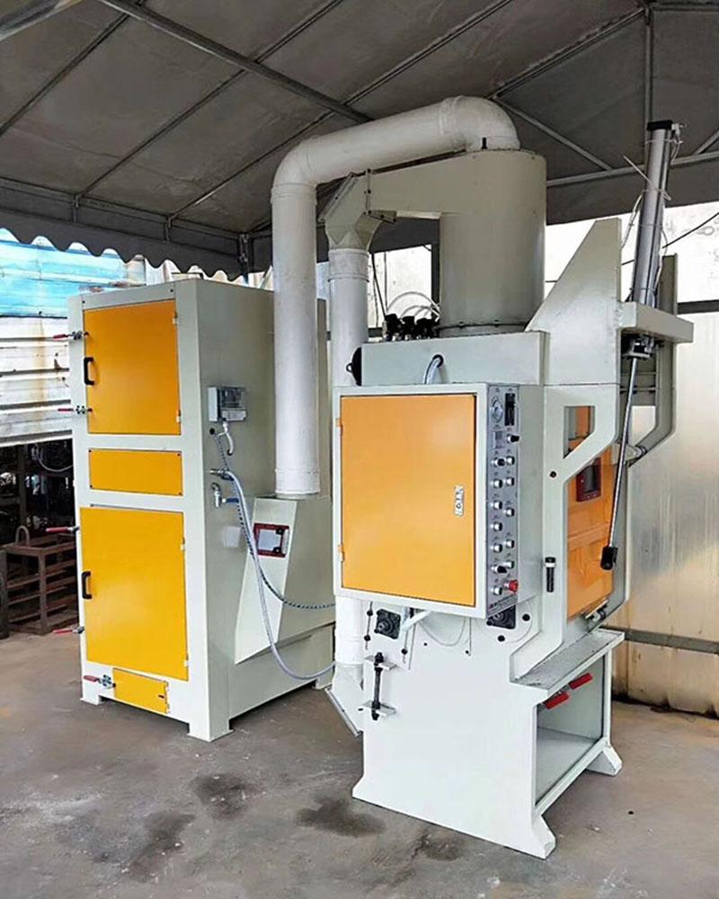 中山小型全自動履帶式噴砂機 除鏽設備小產品批量處理 5