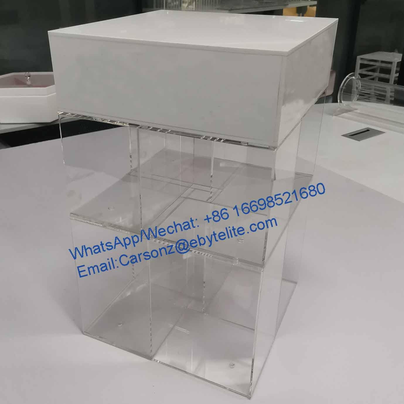stationary storage custom box acrylic display EBL011 Ebytelite