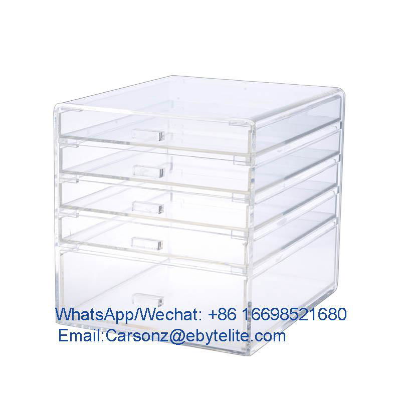 storage box  storage display  clear drawer 2