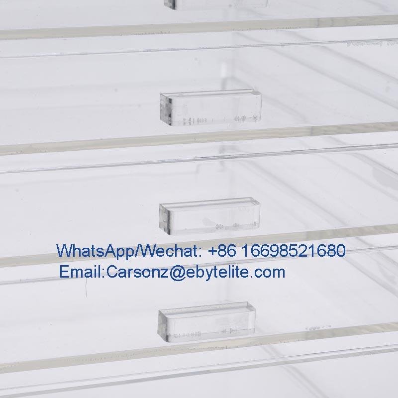 storage box  storage display  clear drawer 4