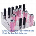 Custom acrylic holder     make up display 1