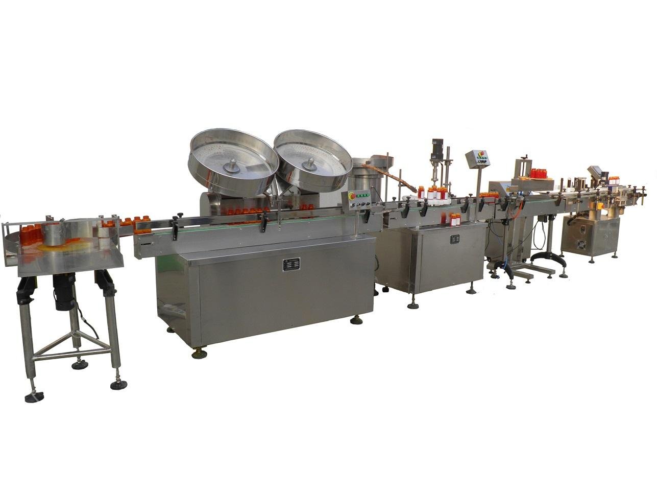 capsule/tablets counting packing line