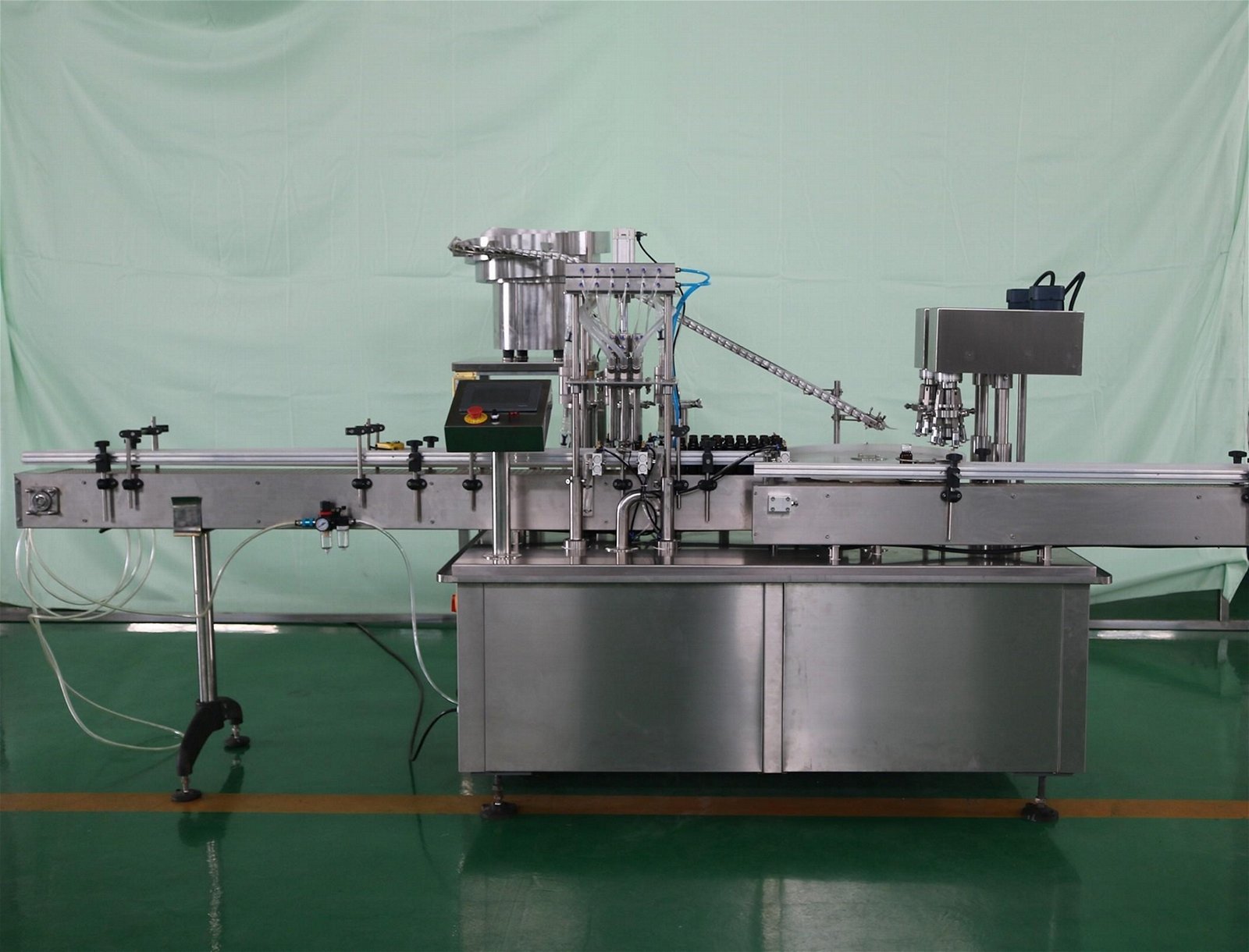 syrup filling capping machine