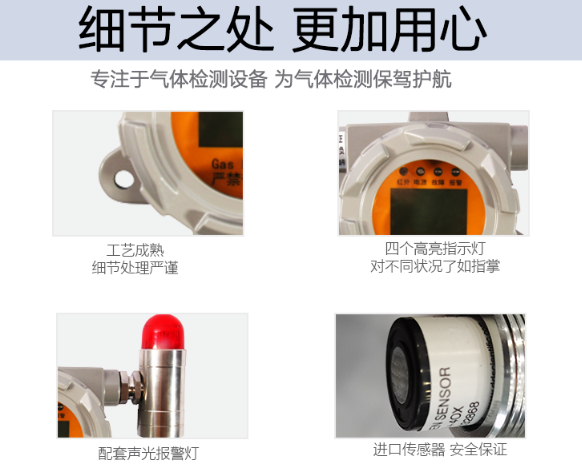 气体报警器液晶屏固定式检测仪有毒有害气体信阳 3