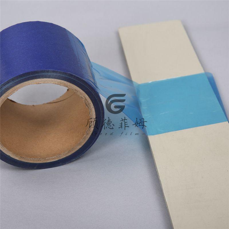 Blue High Viscosity Window PE Protective Film   2