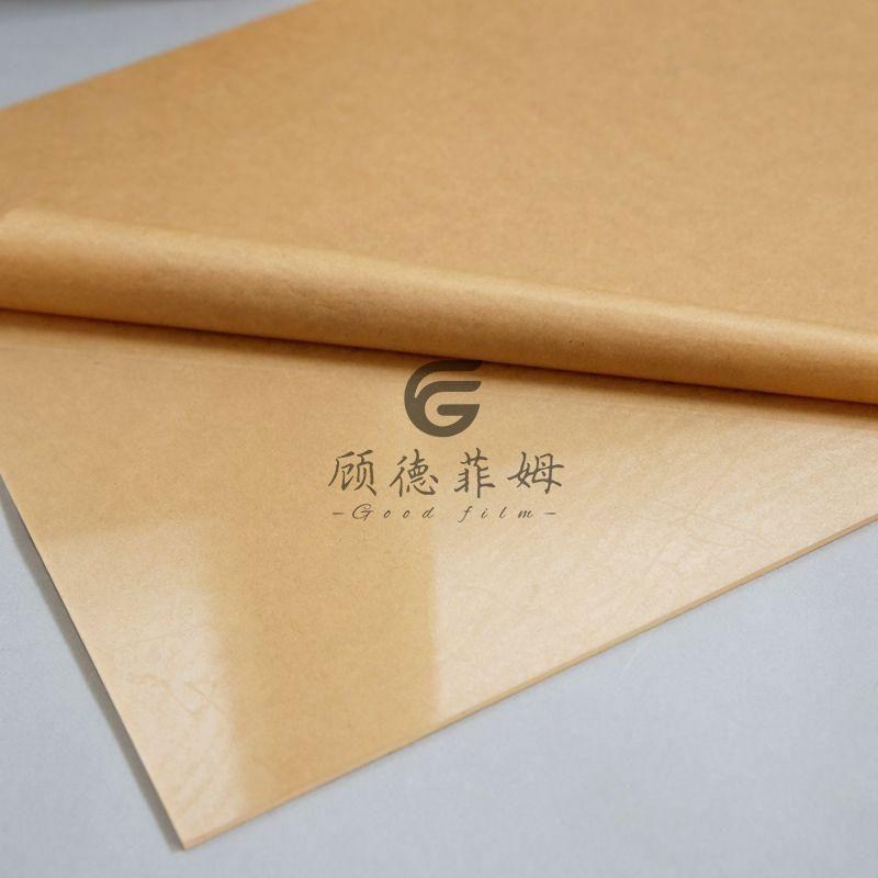 Custom Printed 50g Brown Acrylic Sheet Protective Kraft Paper Roll        3