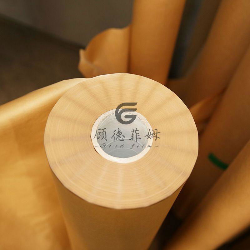 Custom Printed 50g Brown Acrylic Sheet Protective Kraft Paper Roll        5