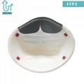3 Ply Cup Shape Disposable Non-Woven Dustproof Face Mask  4