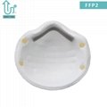 3 Ply Cup Shape Disposable Non-Woven Dustproof Face Mask  2