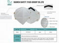 CE EN149 FFP2 NR D Filter Rating PPE Safety Face Mask 5