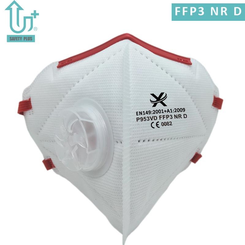 Anti Pollution FFP3 NR D Filtering Particulate Respirator Protective Face Mask