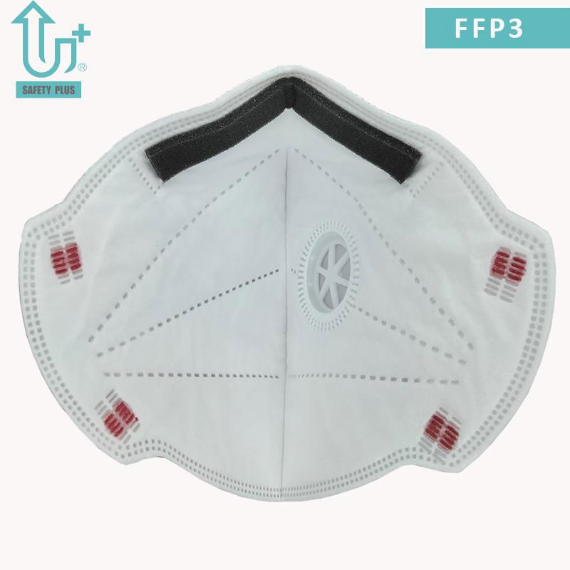 Anti Pollution FFP3 NR D Filtering Particulate Respirator Protective Face Mask 2