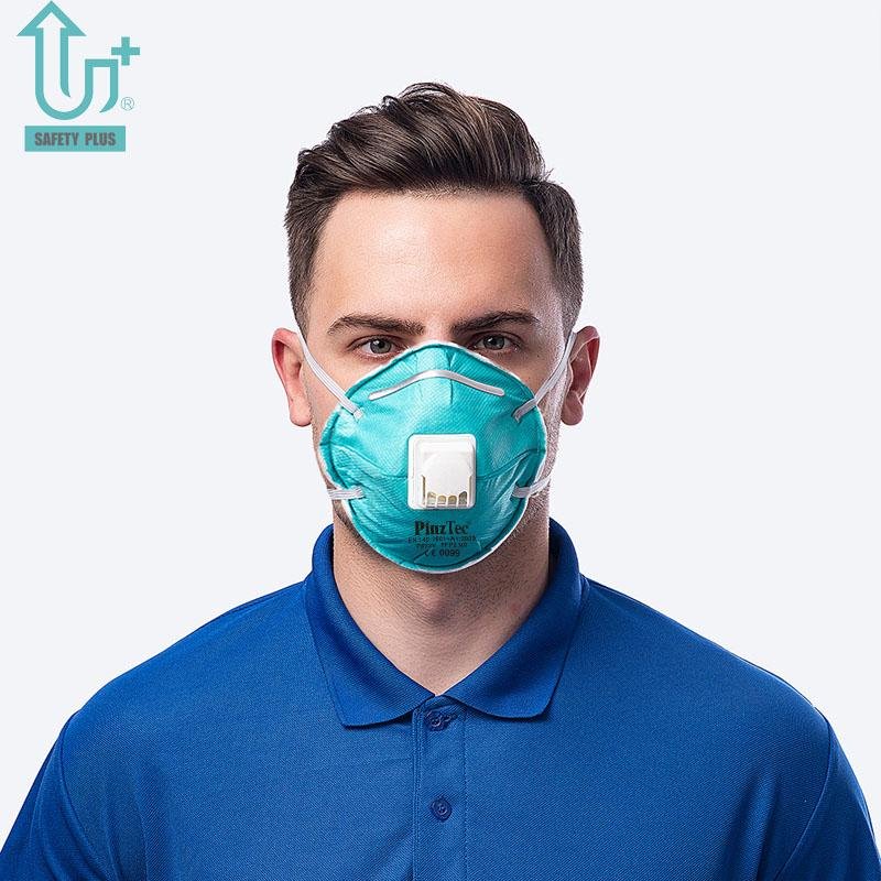 ISO Certified FFP2/KN95 Non-Woven Particulate Filter Respirator Dust Mask 4ply M 3