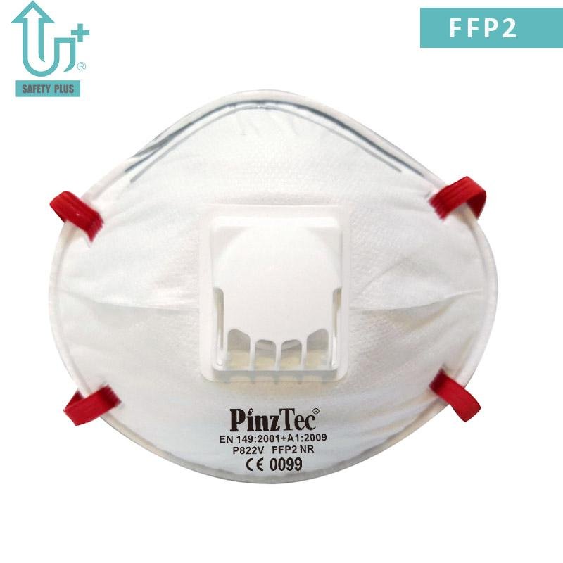 ISO Certified FFP2/KN95 Non-Woven Particulate Filter Respirator Dust Mask 4ply M 5