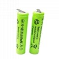 1.2v AAA600mah Ni-MH rechargeable battery 2