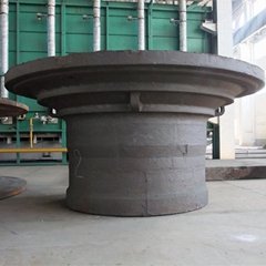 Cement grinding trunnion