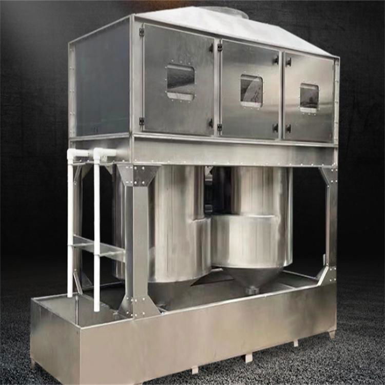 不鏽鋼氣旋塔 橡膠廠廢氣處理設備氣旋櫃 混動噴淋塔 3