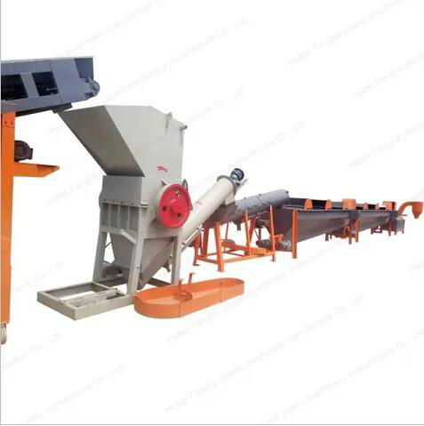 Pet Bottles Crushing Washing Line for Plastic Recycling Machine