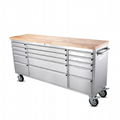 Low price best selling HTC7215W 72inch 15 Drawers Tool Chest 