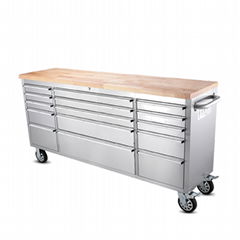Low price best selling HTC7215W 72inch 15 Drawers Tool Chest 