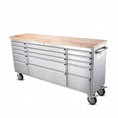 Low price best selling HTC7215W 72inch 15 Drawers Tool Chest