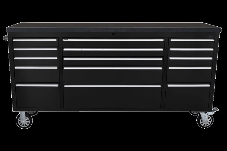 High quality  HTC7215PC 72inch 15 Drawers Tool Chest 2