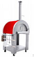 HPO01RC  hot selling Red Pizza Oven 5