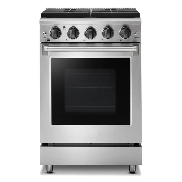 LRG2401 24” freestanding  gas range 5