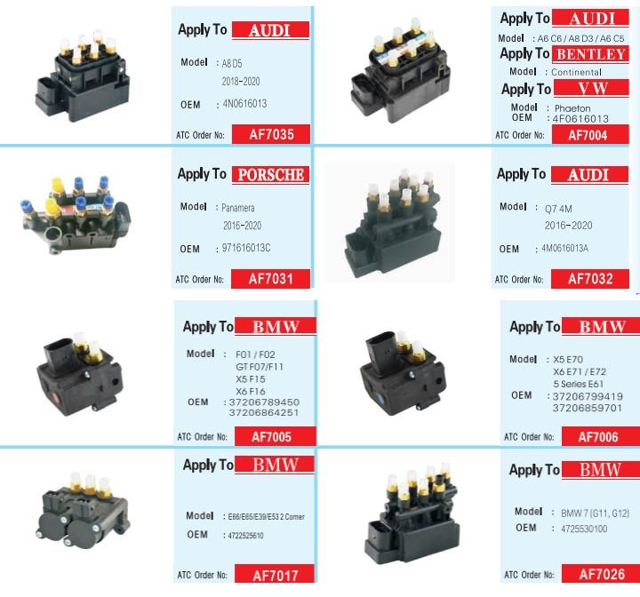 Valve Block for Mercedes Benz W164 W221 W211 W212 W251 4